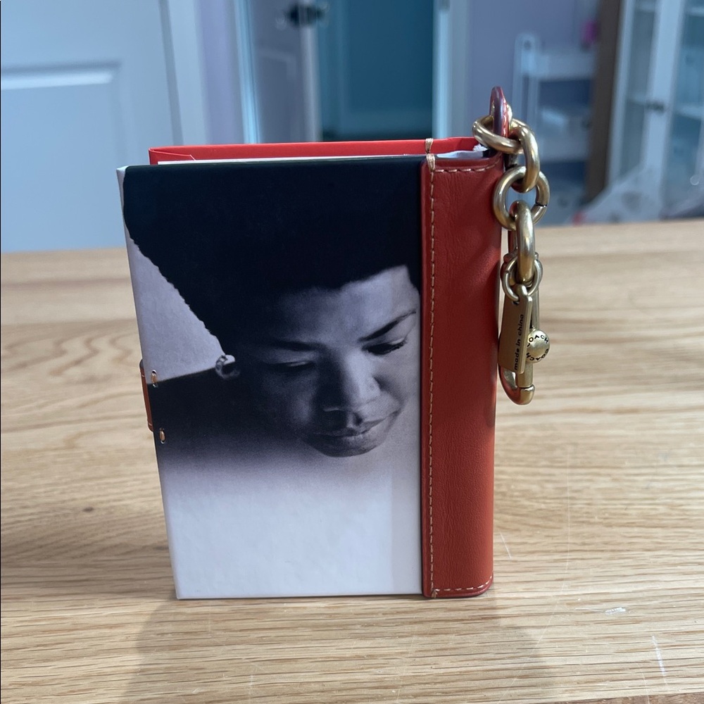 Coach I Know Why the Caged Bird Sings Red Book Charm - Picture 2 of 8